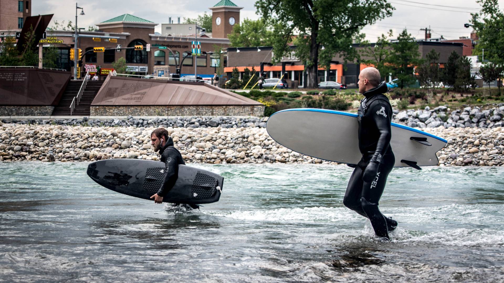 River Surfing Calgary
