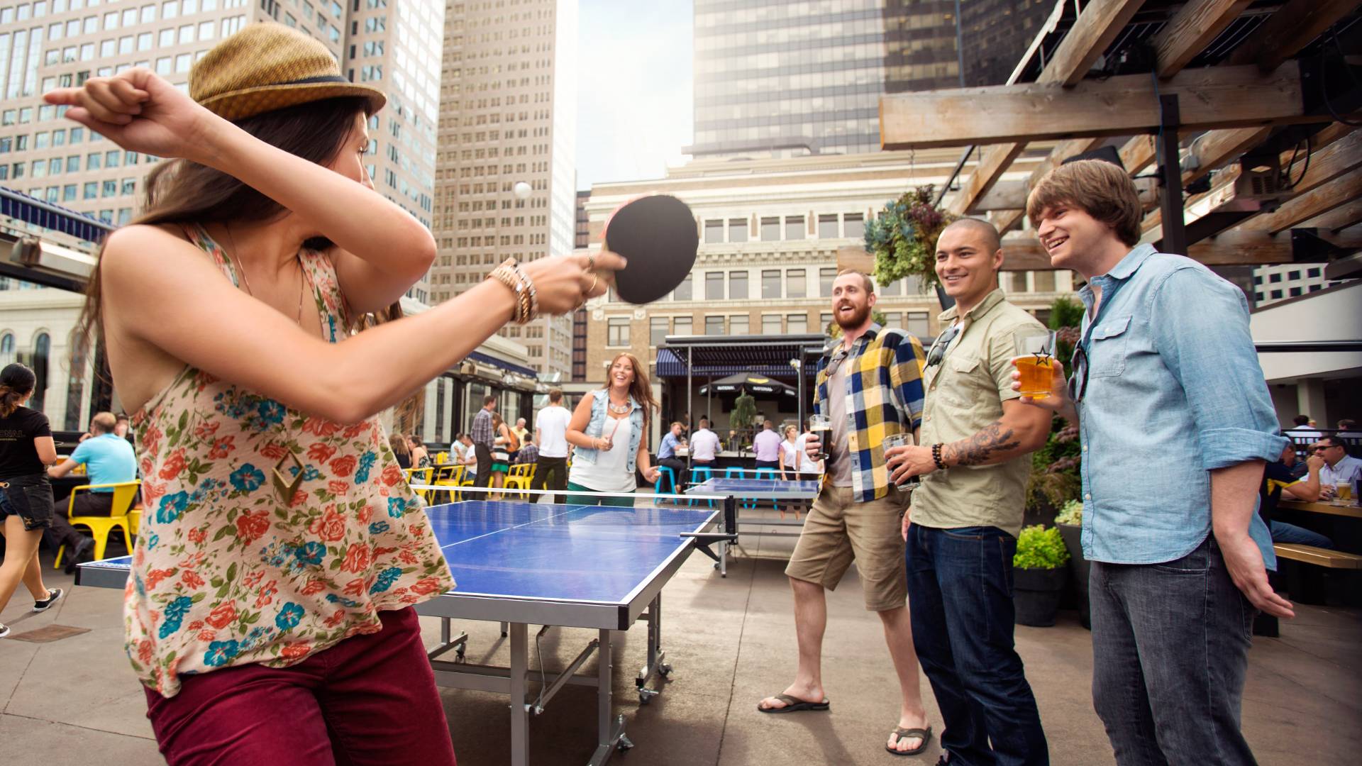 Ping pong at National