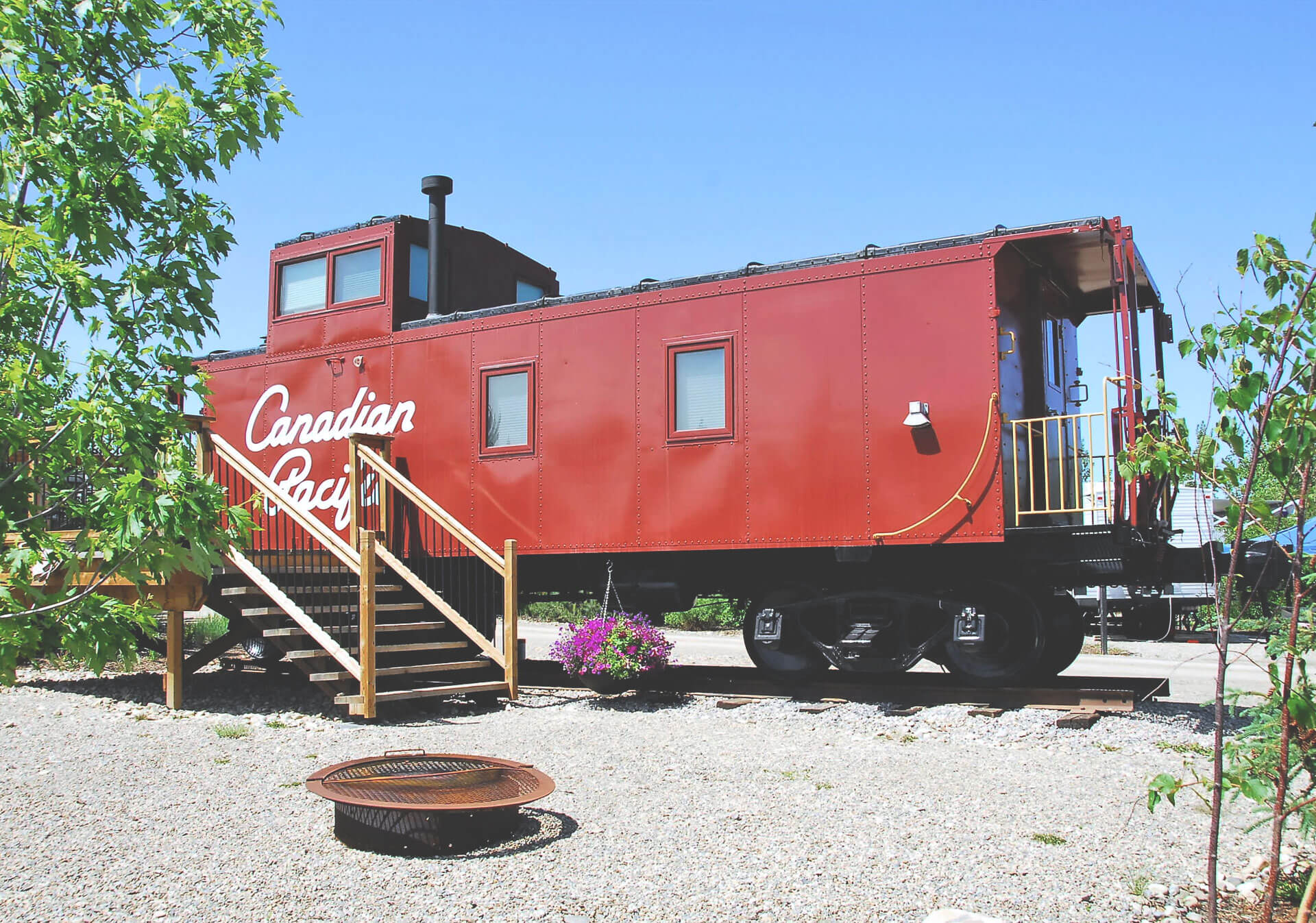 Locomotive at Aspen Crossing