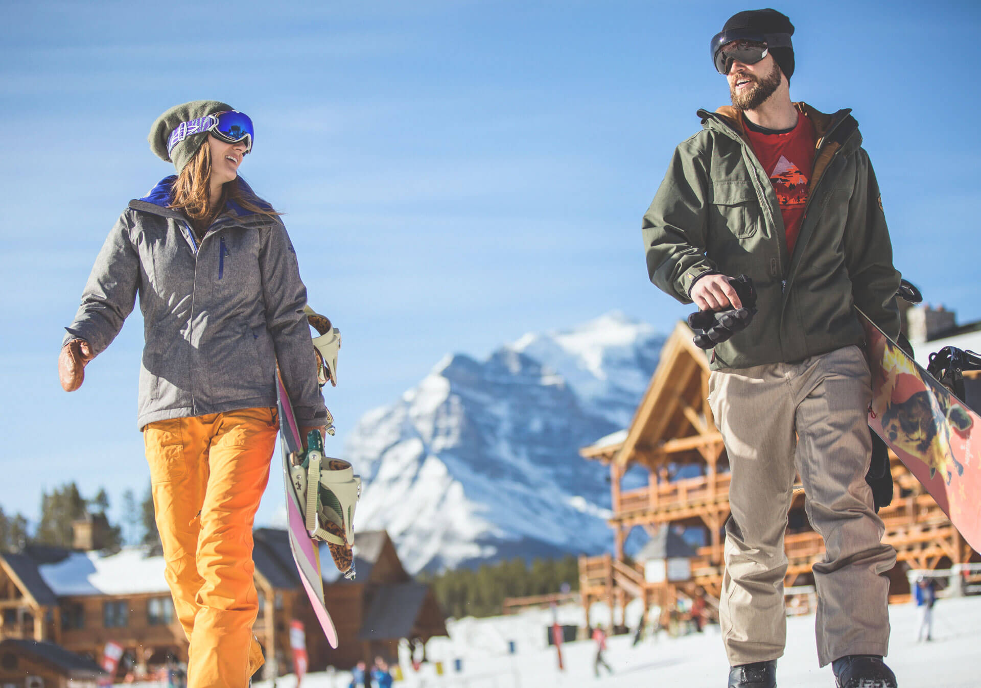 Skiing in Lake Louise