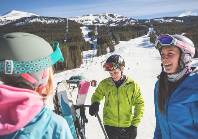 Skiing Lake Louise