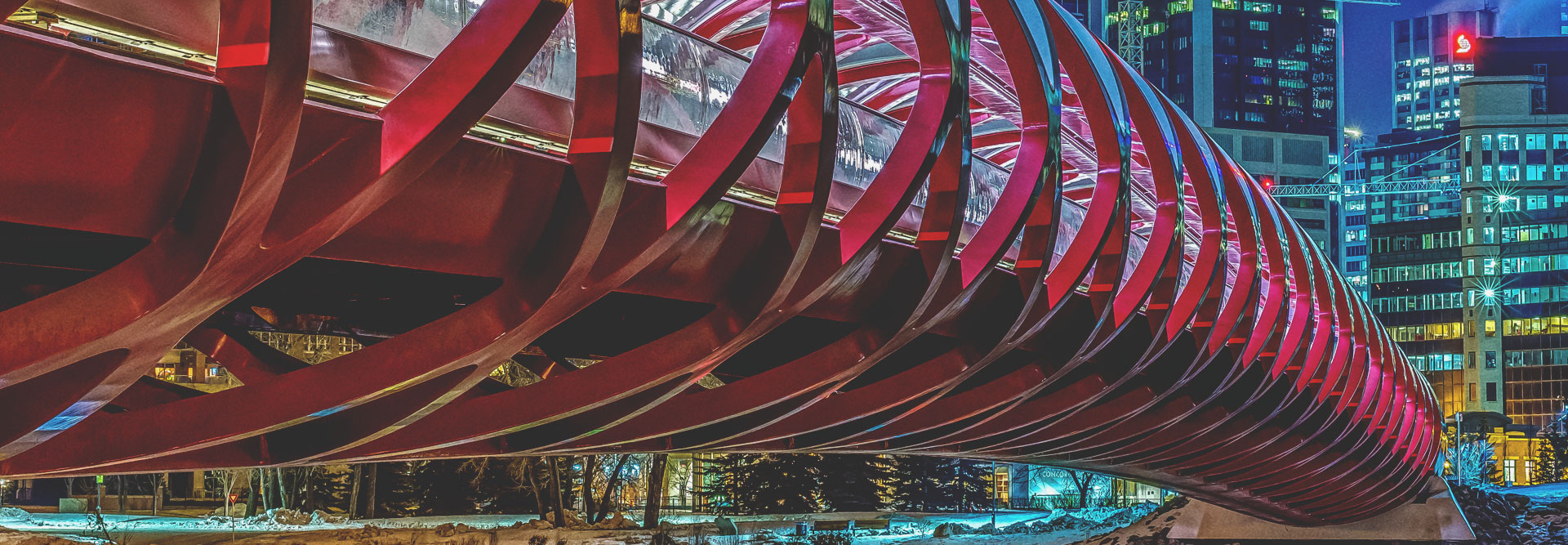 Peace Bridge in Calgary