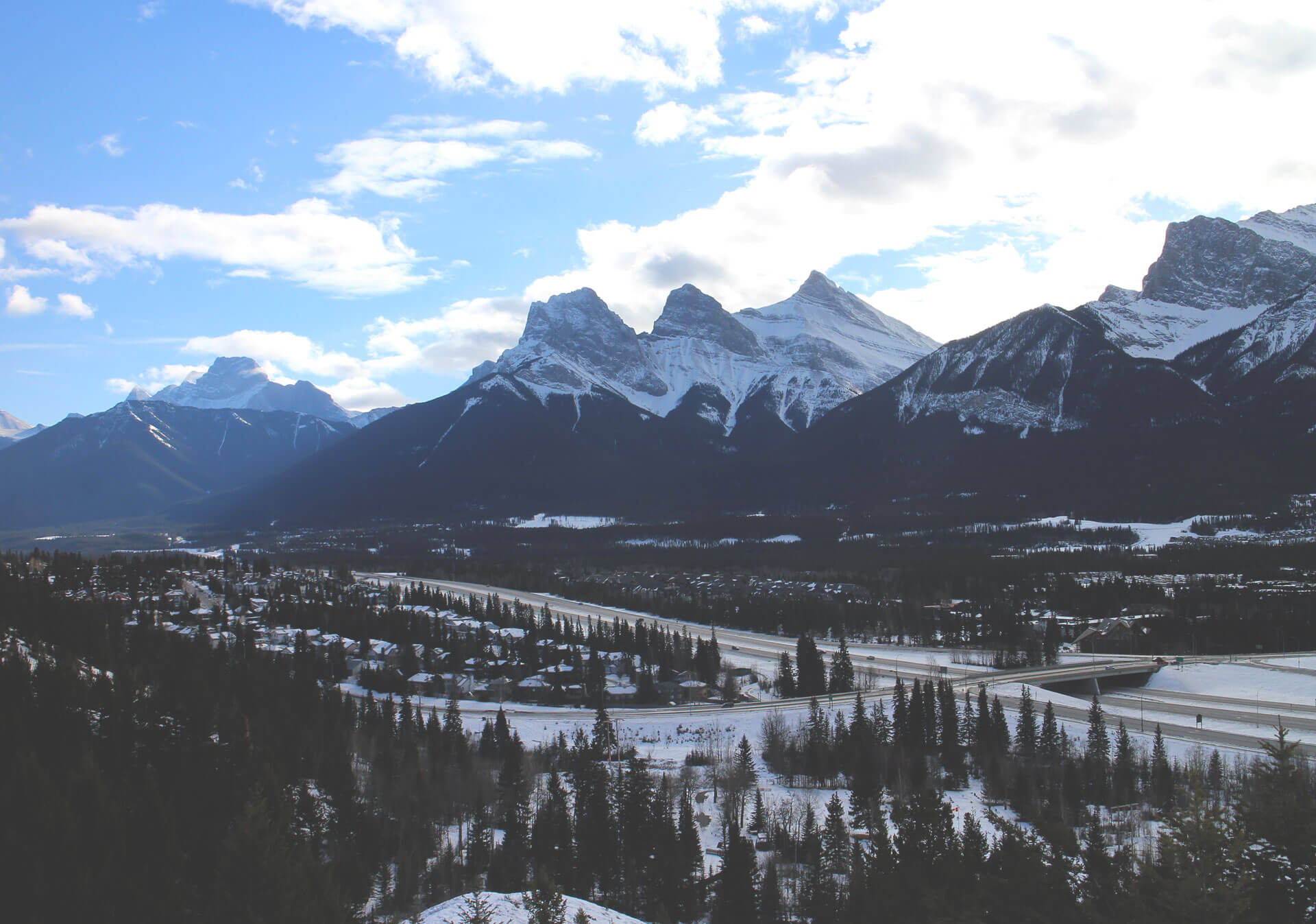 View near Canmore