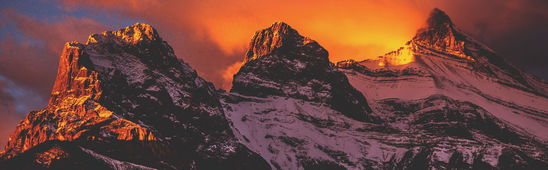 Three Sisters sunset