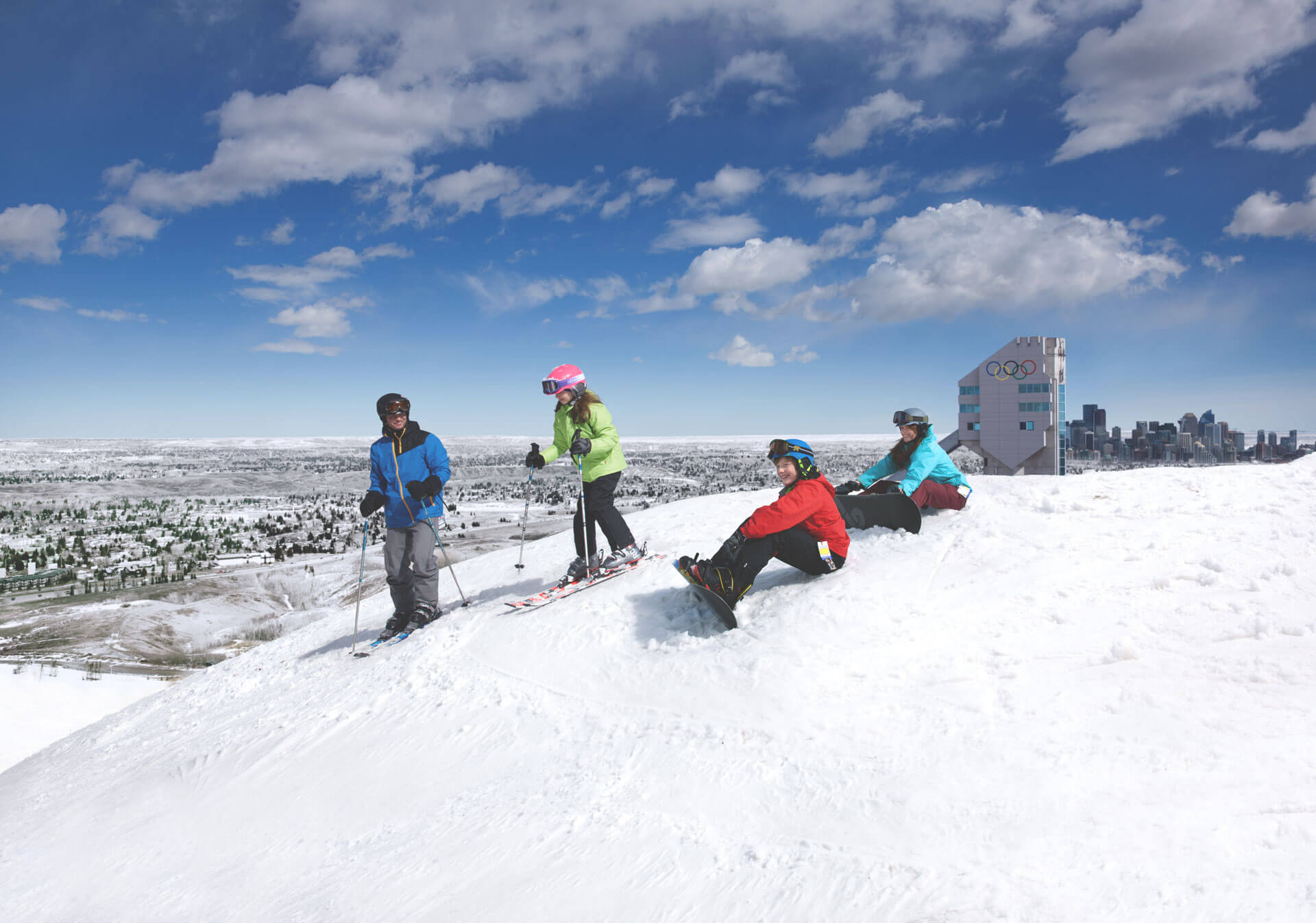 Skiing and Snowboarding at WinSport