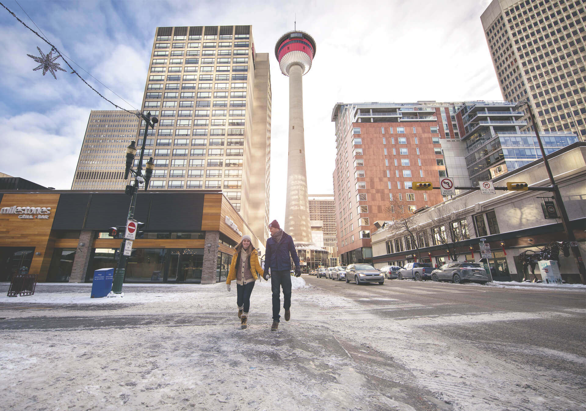 The Calgary Tower is a must see experience in Calgary