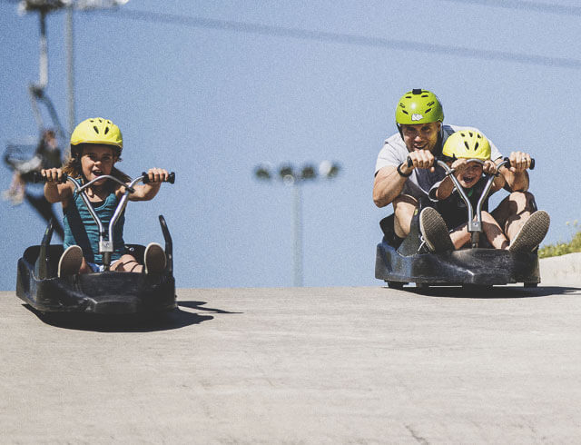 Skyline luge