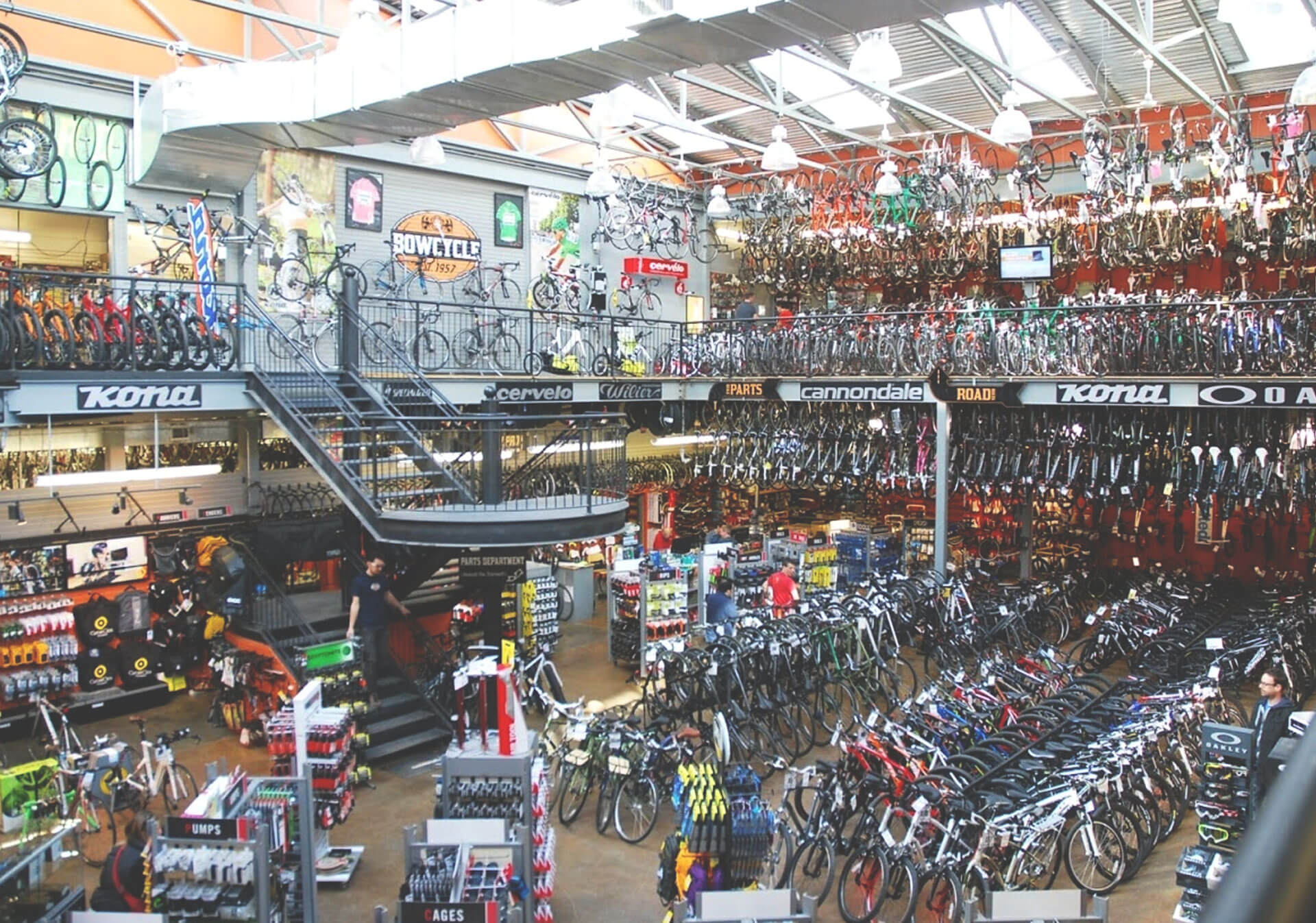 Get cycle ready at Bow Cycle & Sports.