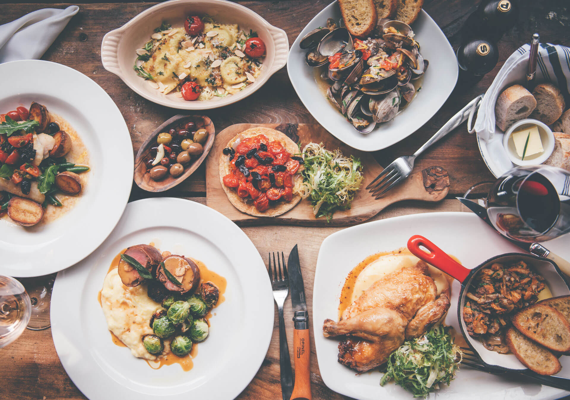 South of France dining at Casis Bistro.