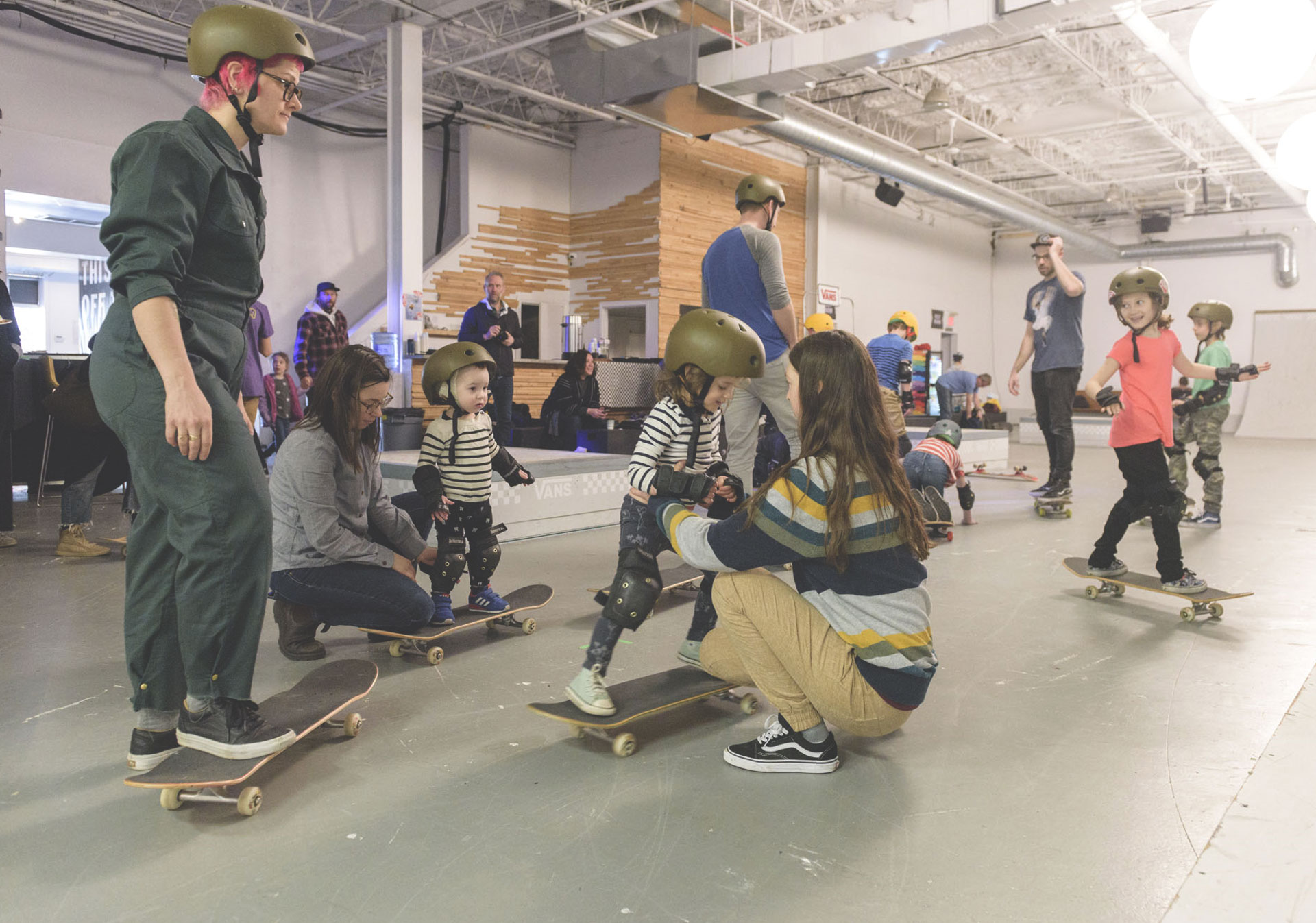 Girls Skate Clinics as part of House of Vans