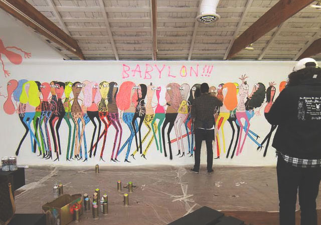 Check out a live mural being created by Jay Howell at House of Vans in Calgary