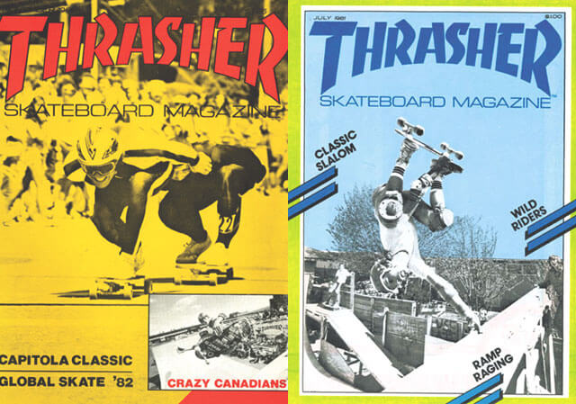 Thrasher Covers showcasing skate culture in Calgary