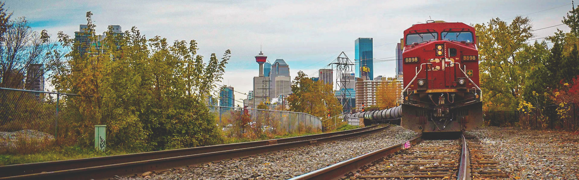Trains in Calgary