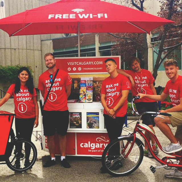 tourism calgary team