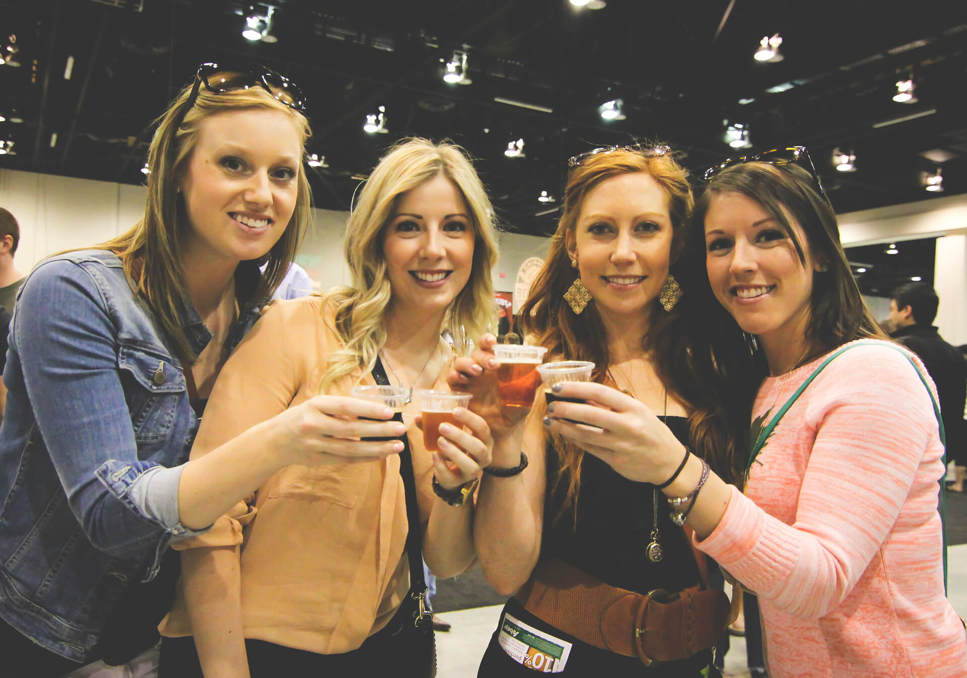 Hanging out at international beerfest in calgary at BMO Centre