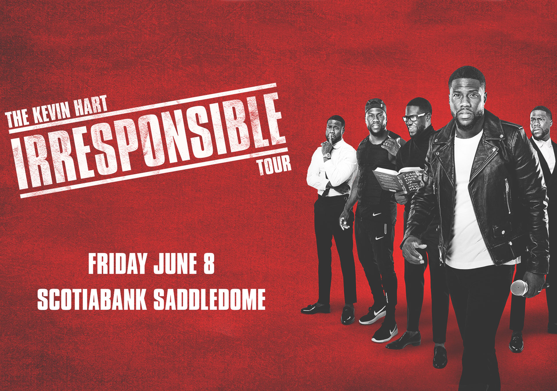 Kevin Hart performs at the Scotiabank Saddledome June 8, 2018