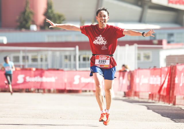 Scotiabank Calgary Marathon finisher