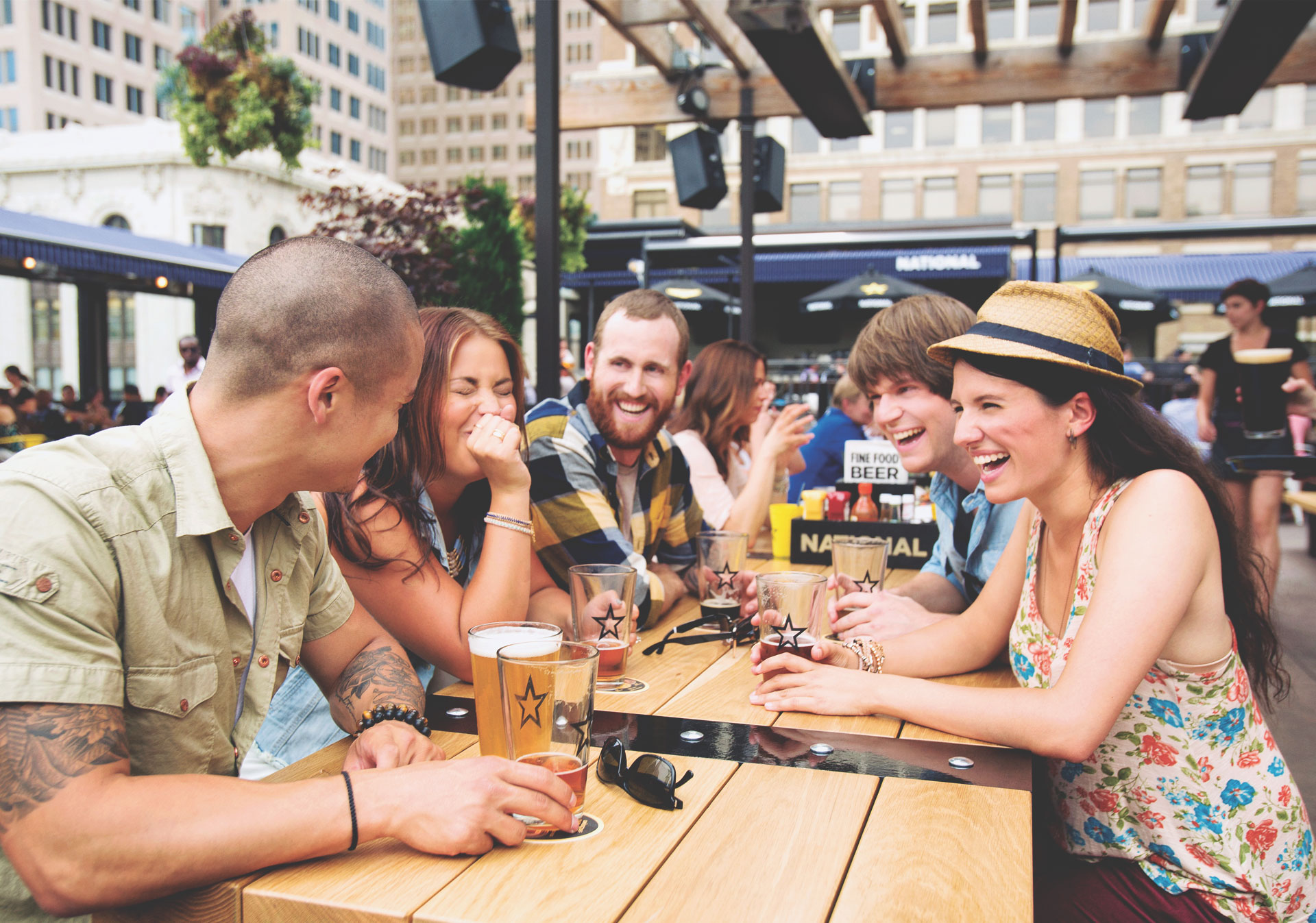 The Rooftop Patio at National on 8th