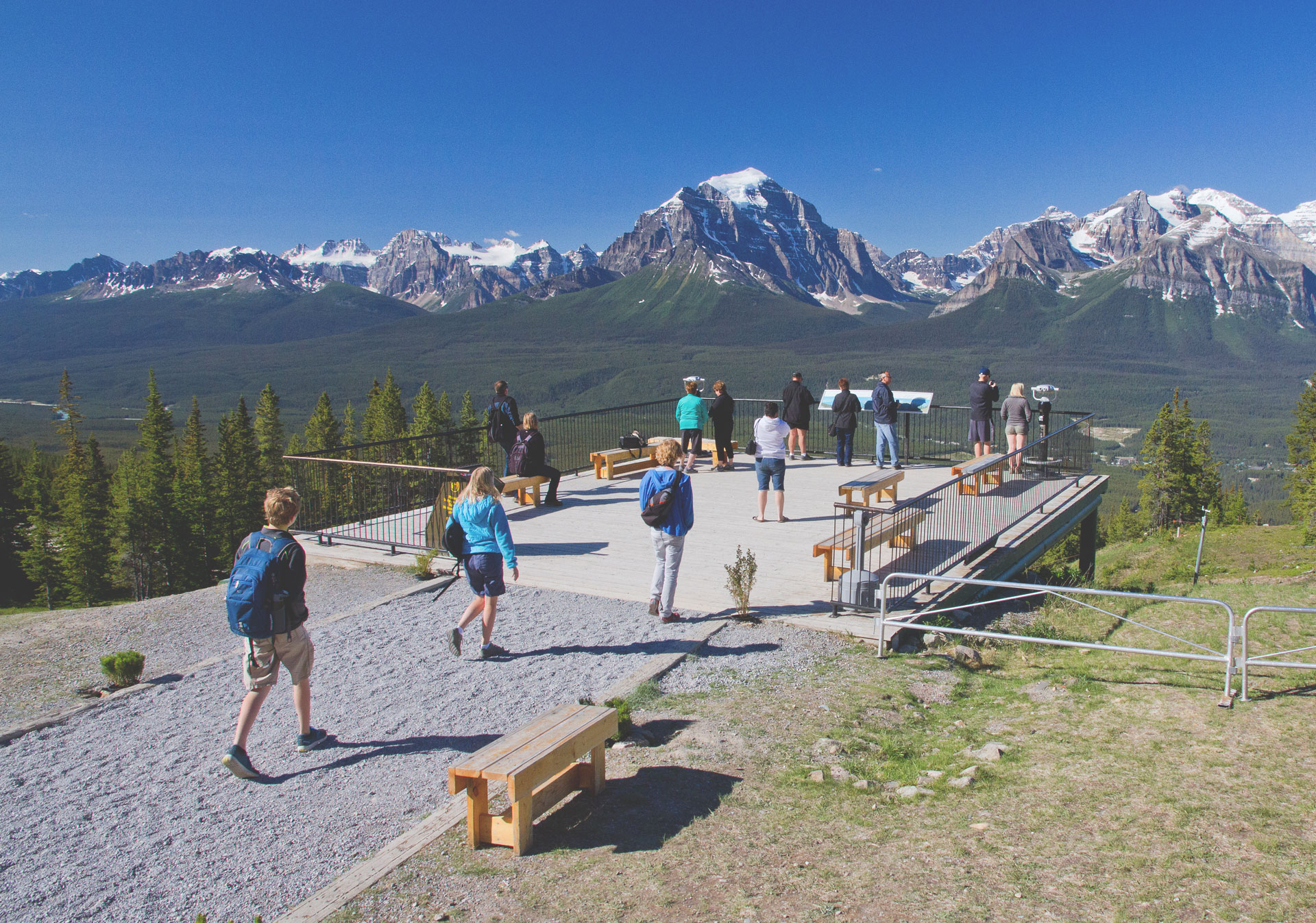 Lake Louise Sightseeing Gondola and Interpretive Centre summer