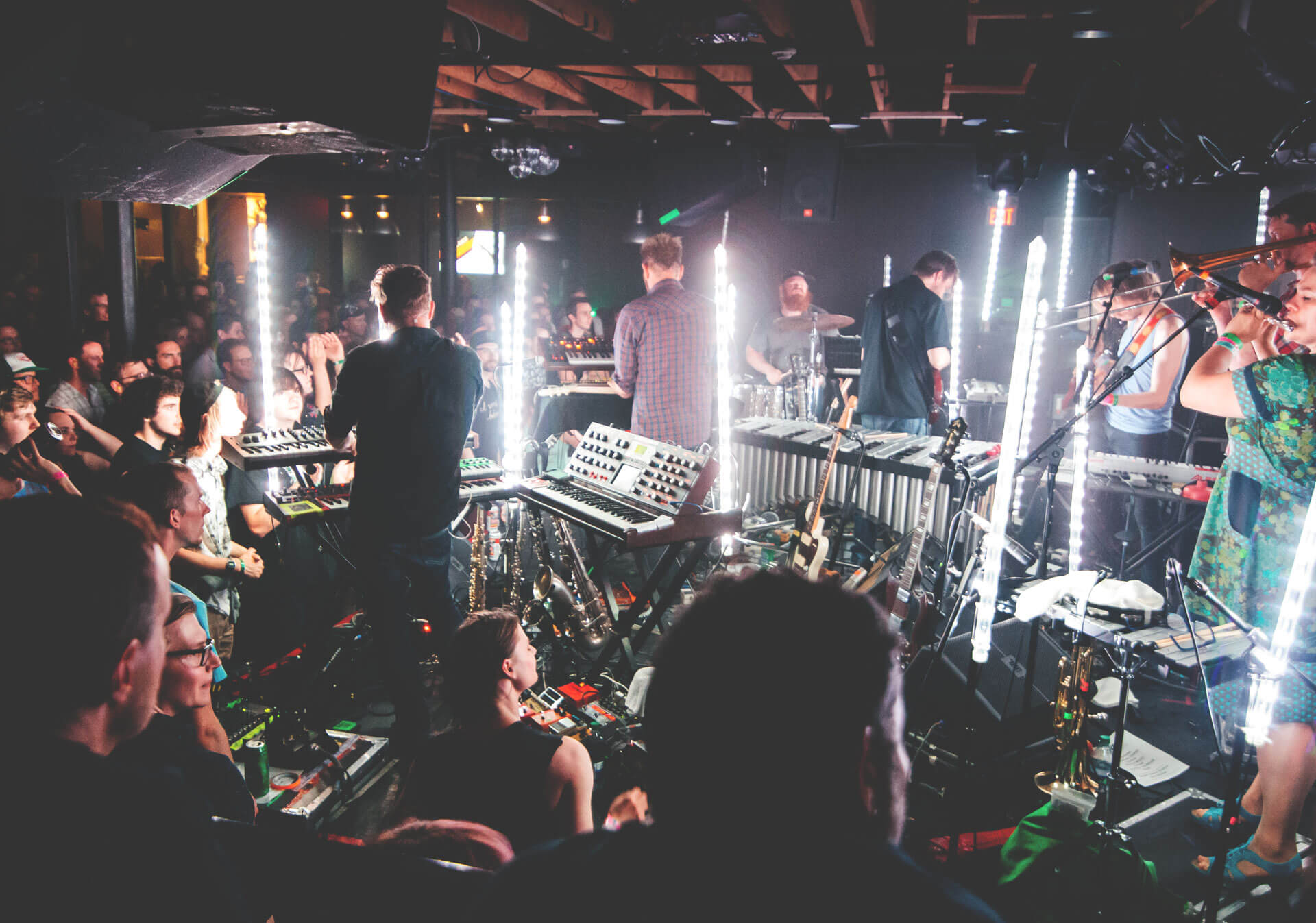 You can get up close and personal with the artists at Sled Island