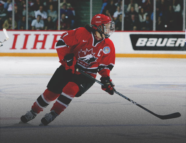 Cassie Campbell Captain of Team Canada Women's Hockey