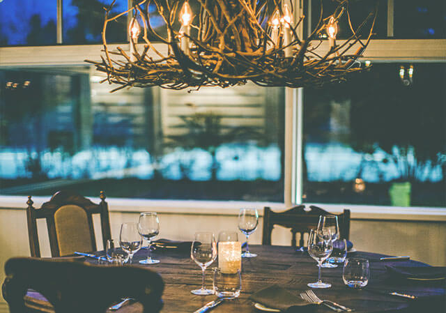 Table at Deane House