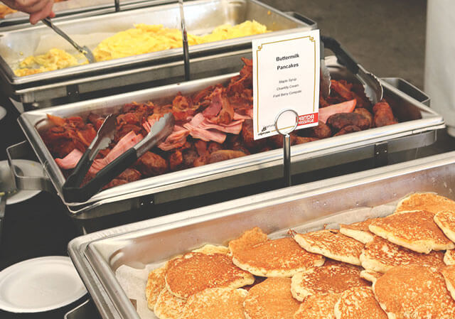The breakfast Food at Panda breakfast