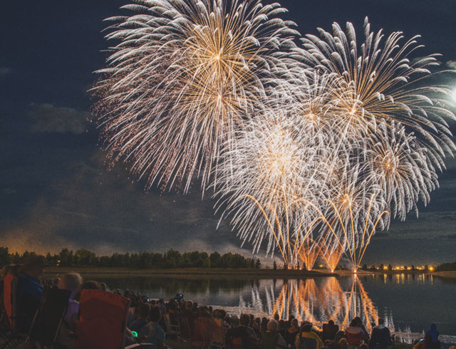 GlobalFest Fireworks Calgary