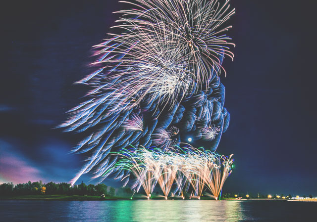 GlobalFest Fireworks Calgary