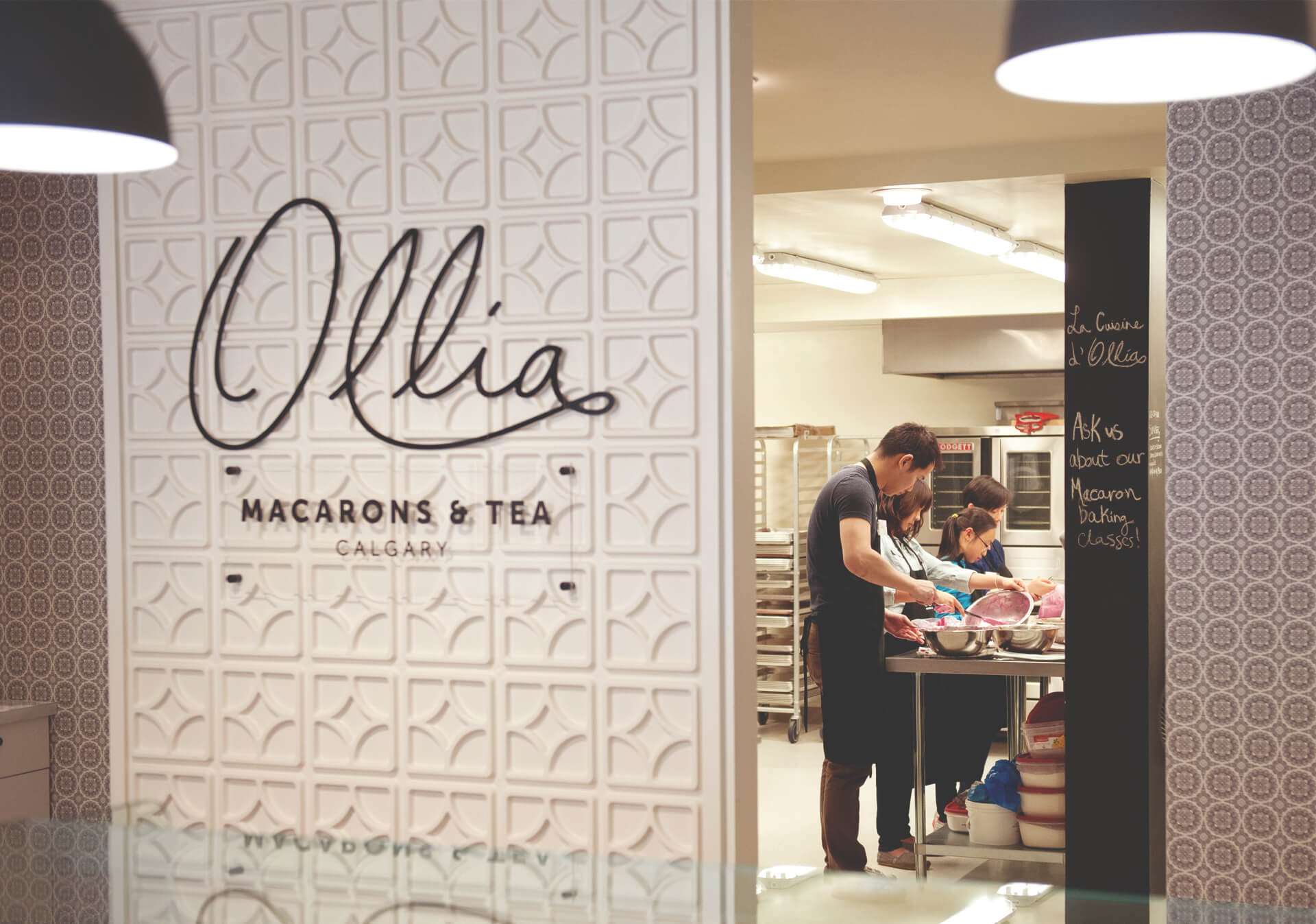 Ollia Macarons & Teas on 17th Avenue.