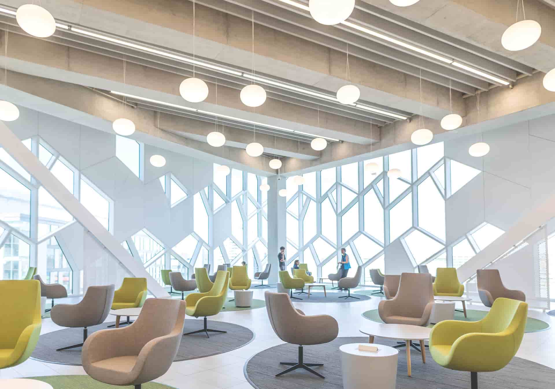 The Prow Community Living Room at the new Central Library