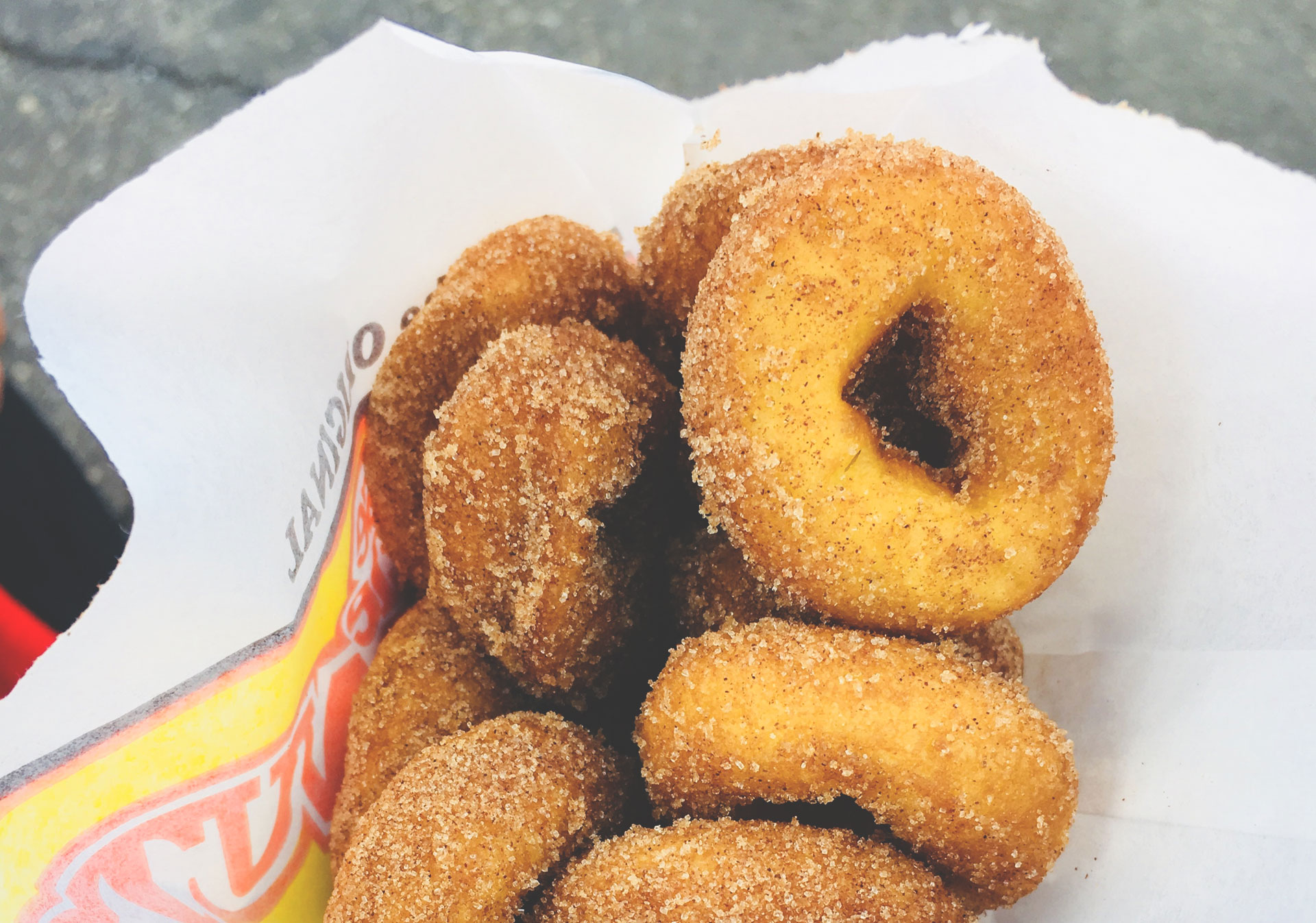 Mini Doughnuts - maybe the icon of iconic Stampede food?