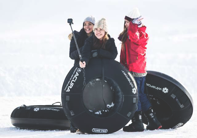 The largest tube park in Western Canada