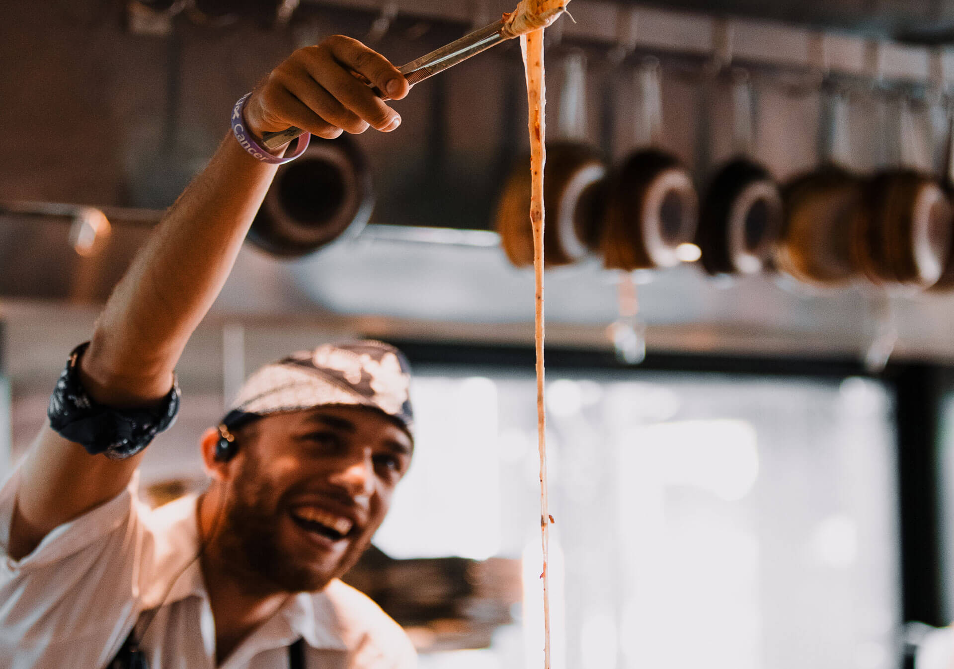 Chef Robbie Brooks at Gringo Street