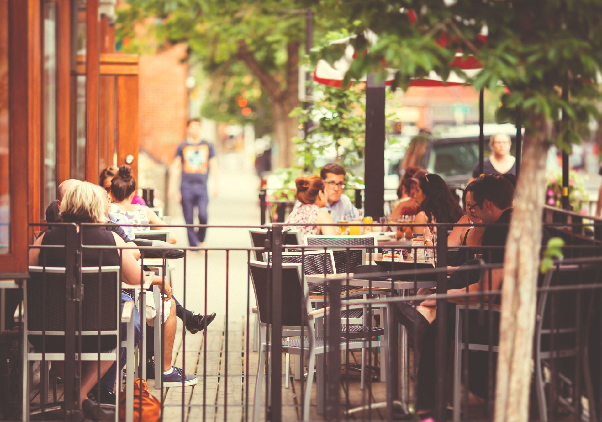 Kensington has a great collection of lunch spots.