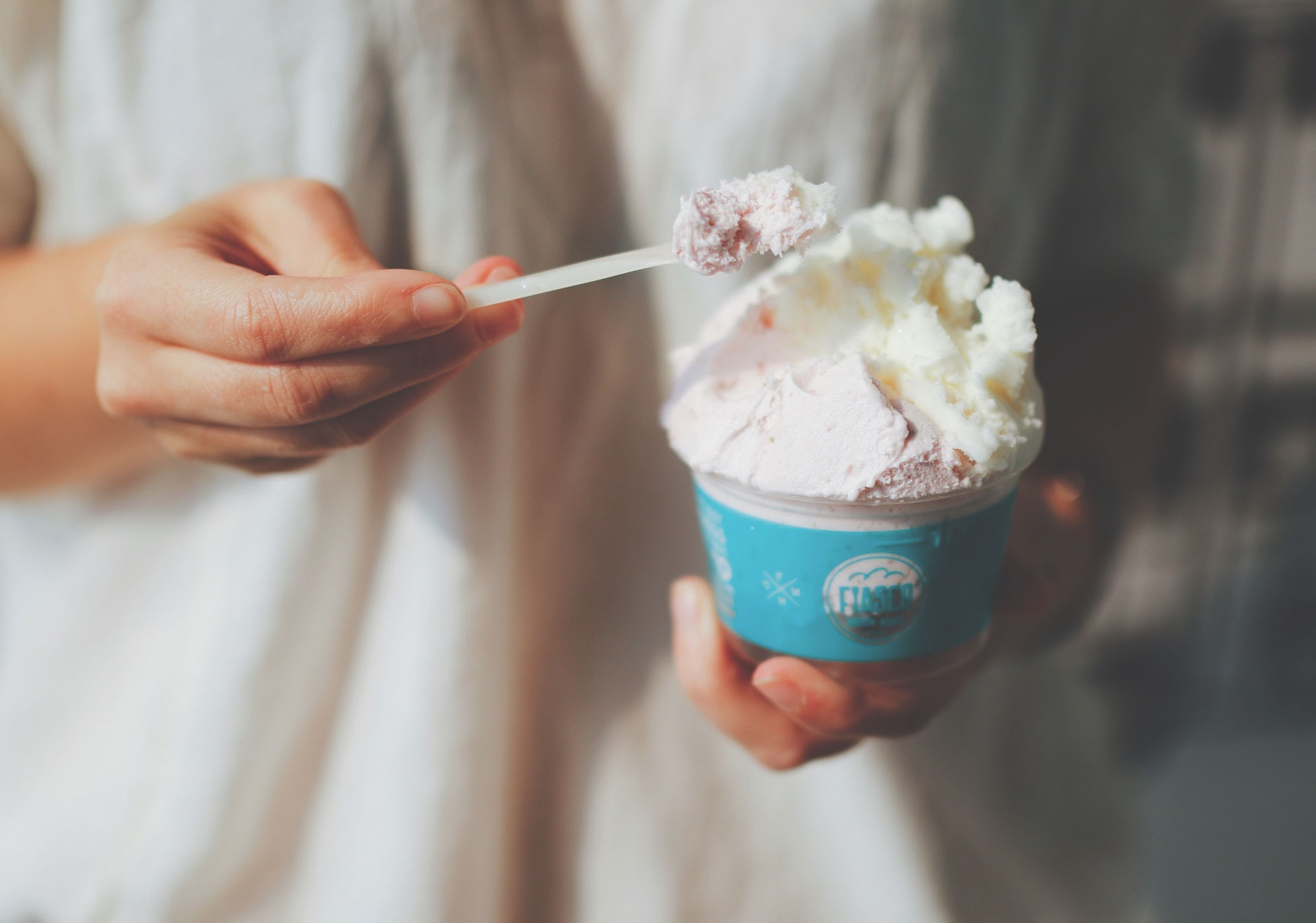 Small batch gelato and sorbetto from Fiasco Gelato.