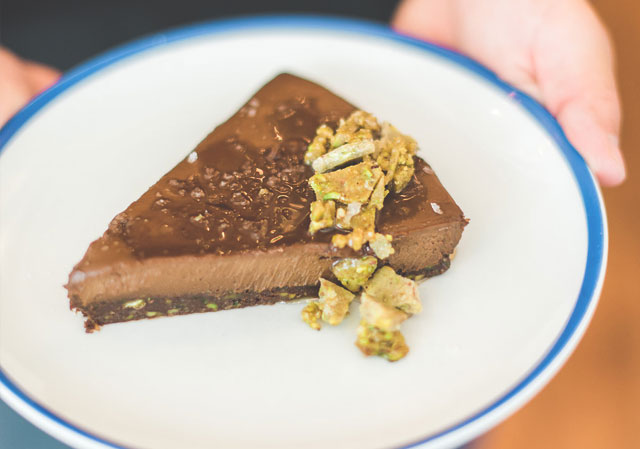 Chocolate Avocado Torte from Ten Foot Henry.