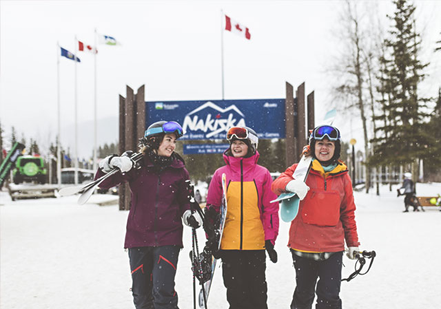 Nakiska Ski Resort is in the hearat of the Canadian Rockies (Photo credit: Travel Alberta/A.V. Wakefield).