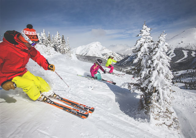 World class powder at Sunshine Village Ski Resort (Photo credit: Bank & Lake Louise Tourism).