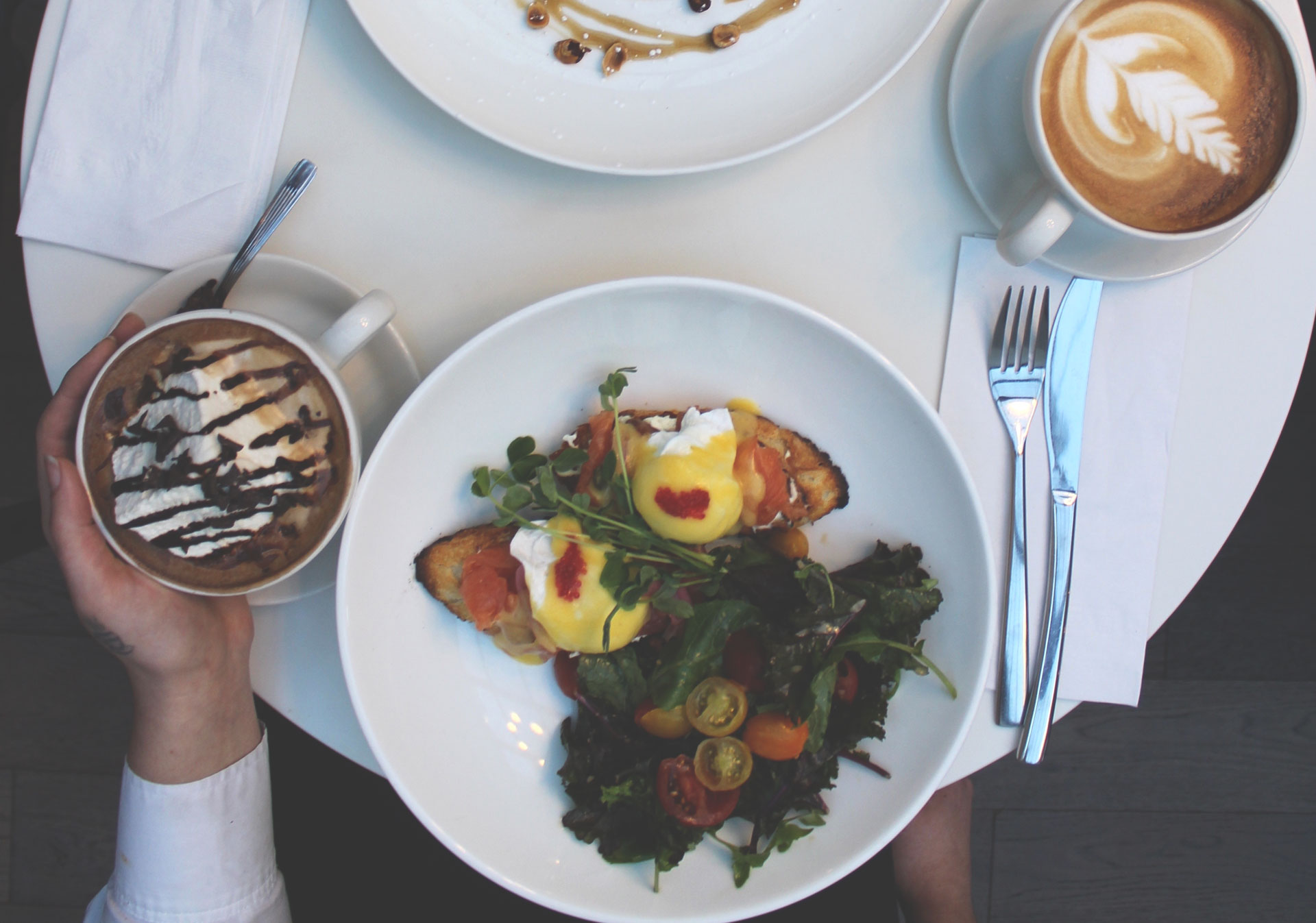 Pair your meal with a delicious espresso or drip coffee at Alforno.