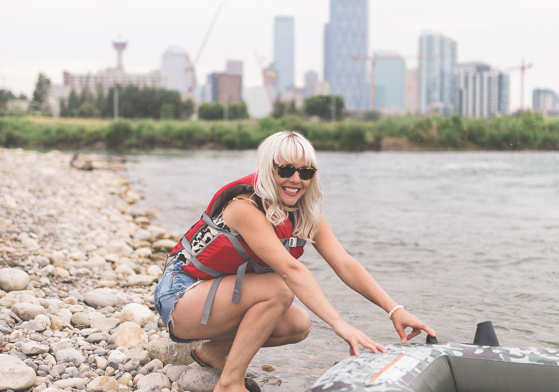 You have to float the river when you visit Calgary! (photo: @Davey_Gravy)