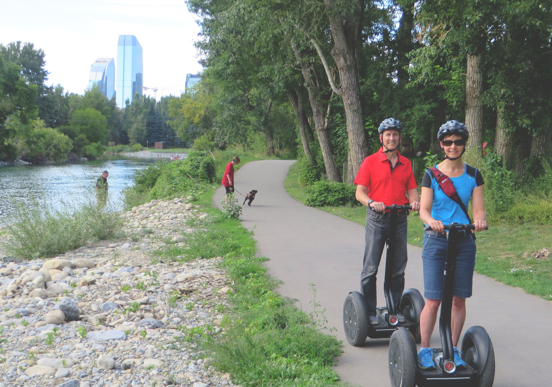 River Valley Adventure Segway Tours in Calgary.