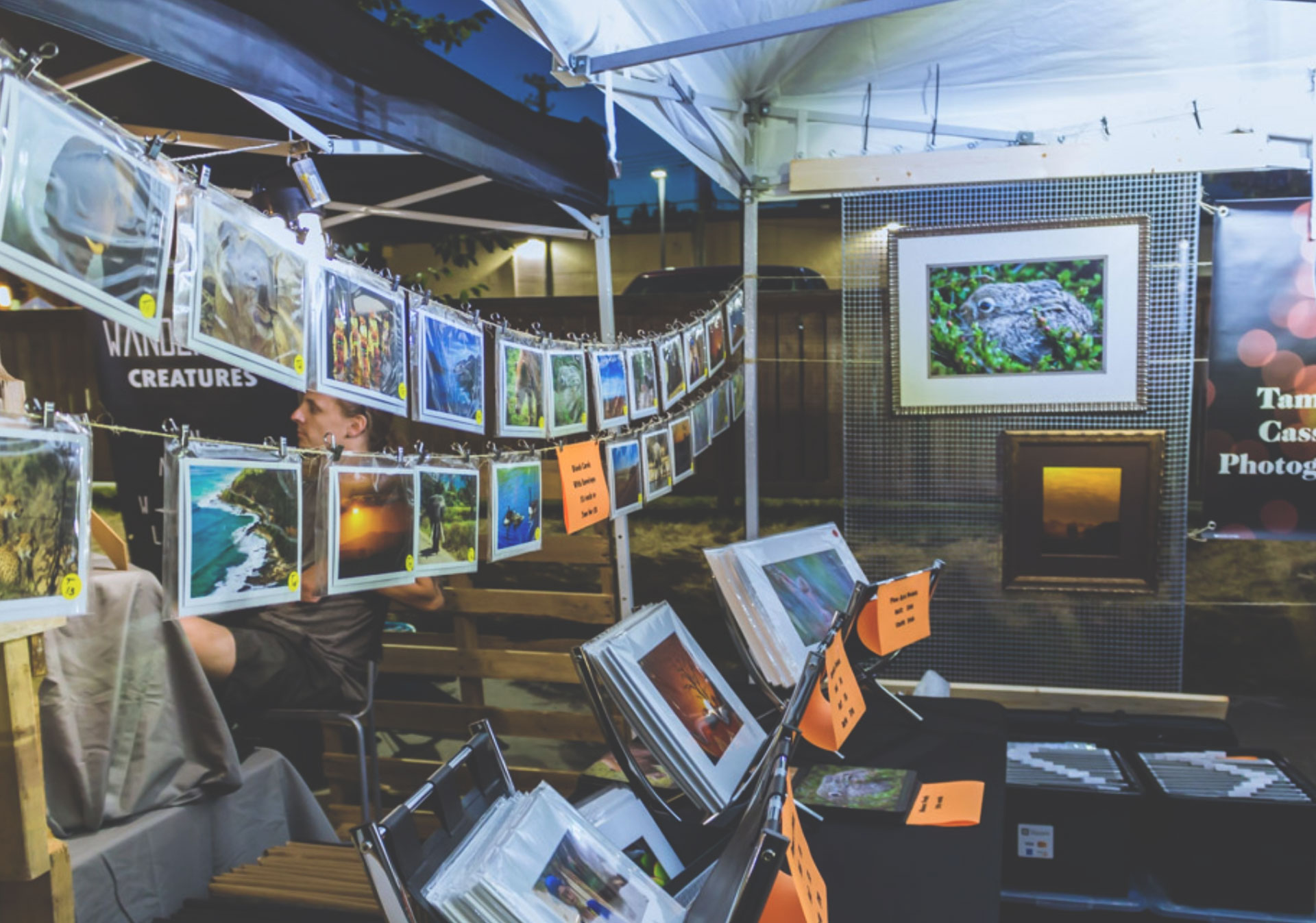 Get some local finds at the Inglewood Night Market.