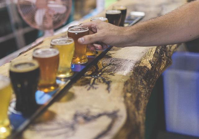 Try a flight at Cold Garden in Inglewood (Photo credit: Travel Alberta/Davey Gravey).
