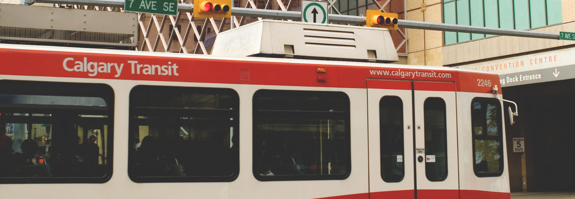 C-Train Calgary Public Transit