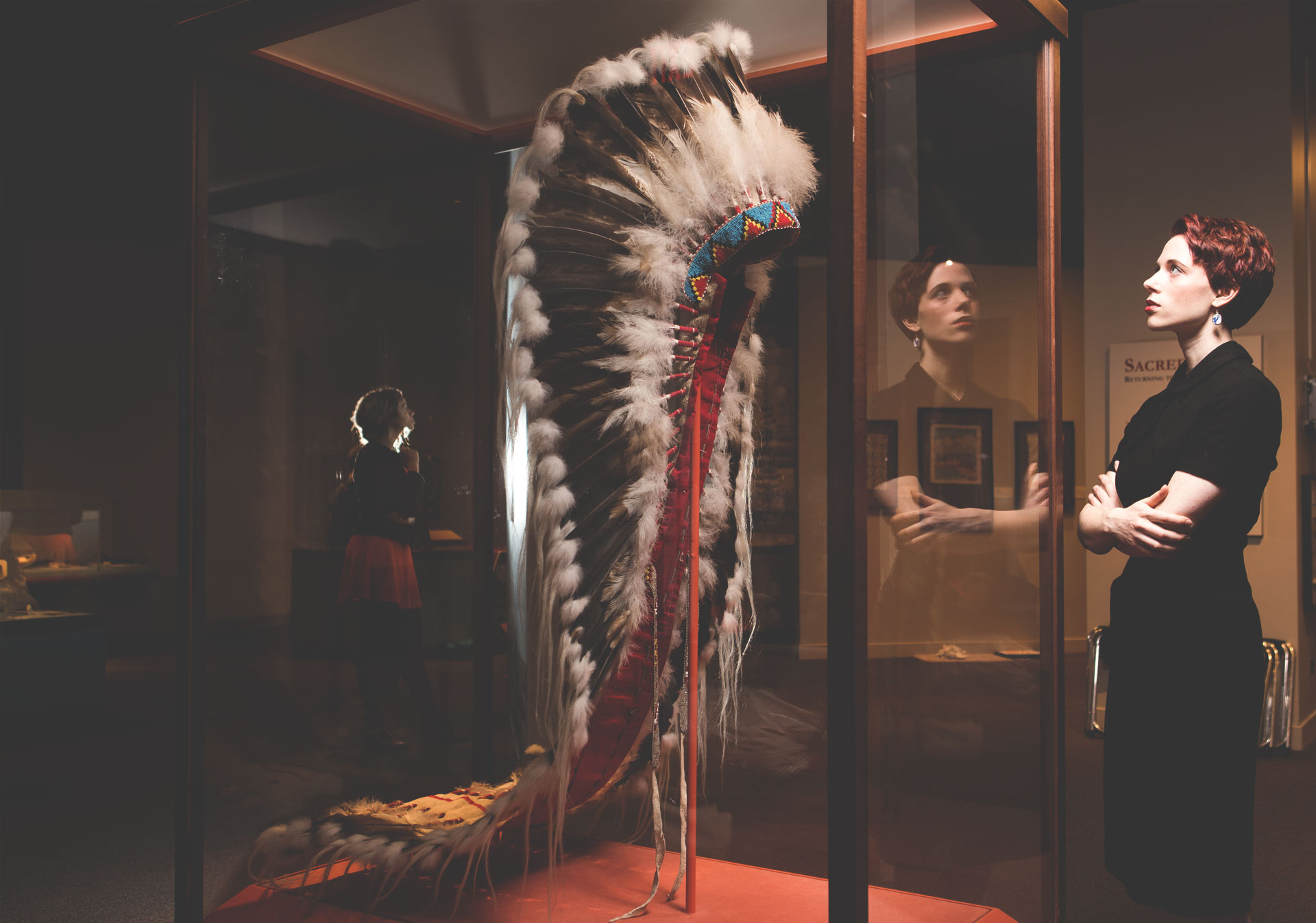 Glenbow is home to a permanent exhibition about the Blackfoot people.