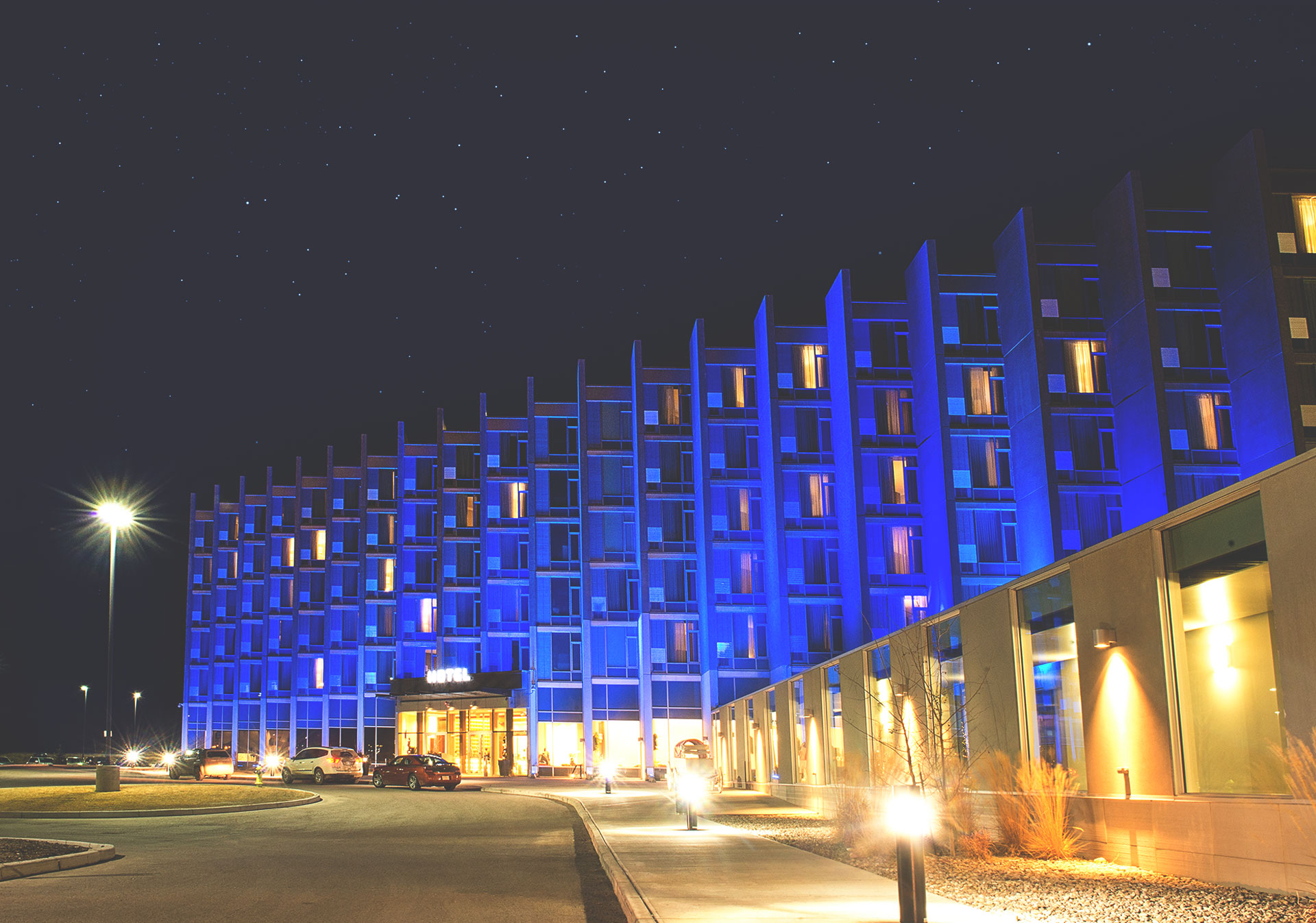 Accommodations and entertainment at Grey Eagle Resort and Casino.