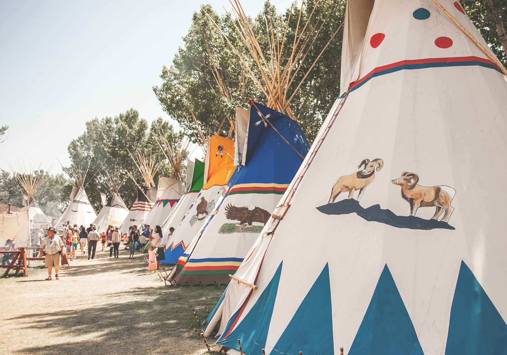 Experience Treaty 7 culture at the Elbow River Camp