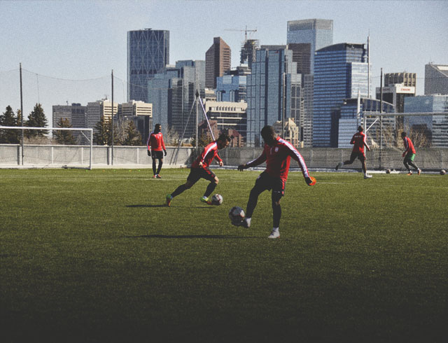Soccer in Calgary