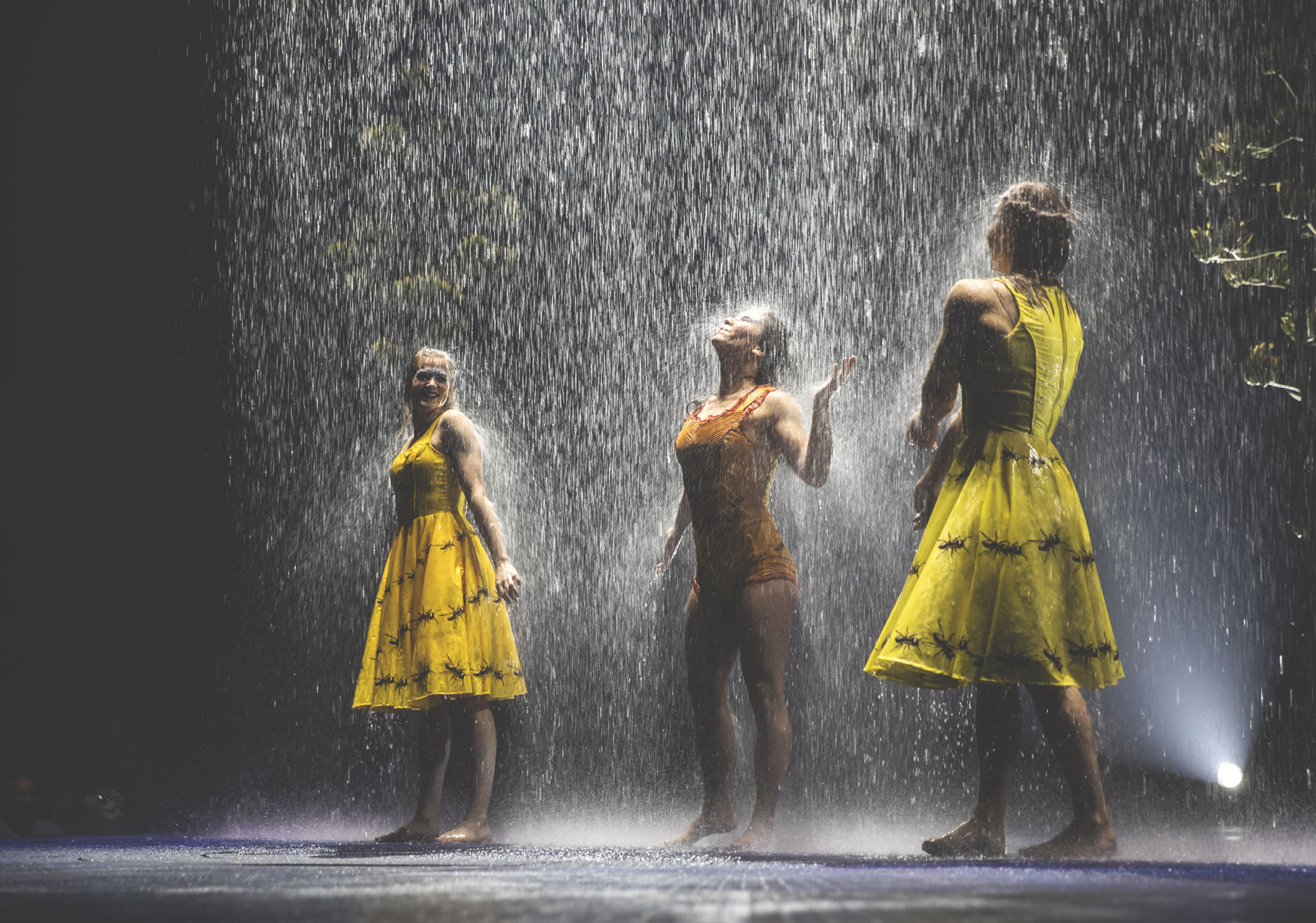 LUZIA incorporates water into the production.